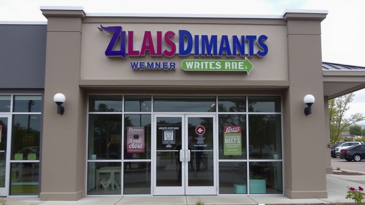 Zilais Dimants Tukums