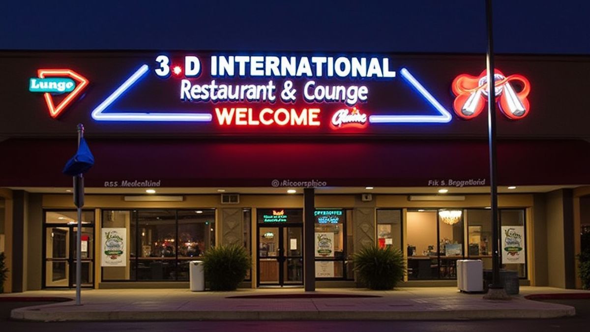 3-D International Restaurant & Lounge