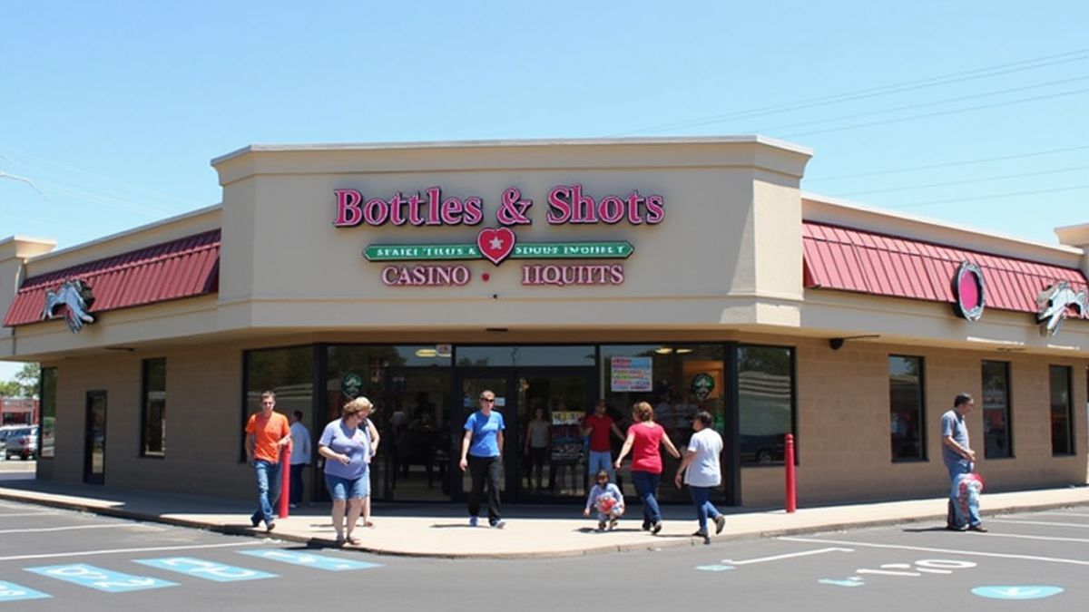 Bottles and Shots Casino and Liquor Store Heights