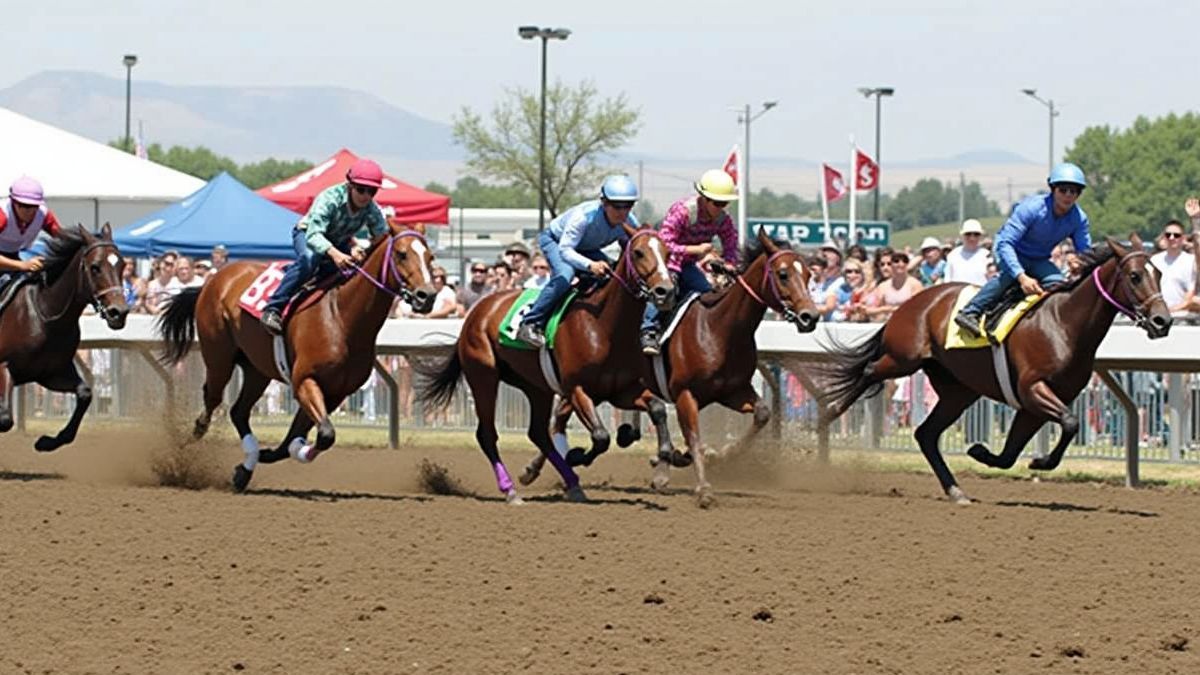 Eastern Idaho Fair Horse Racing