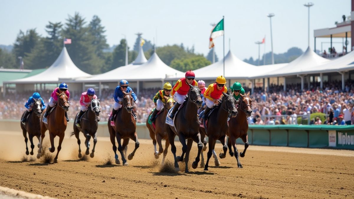 Alameda County Fair Horseracing