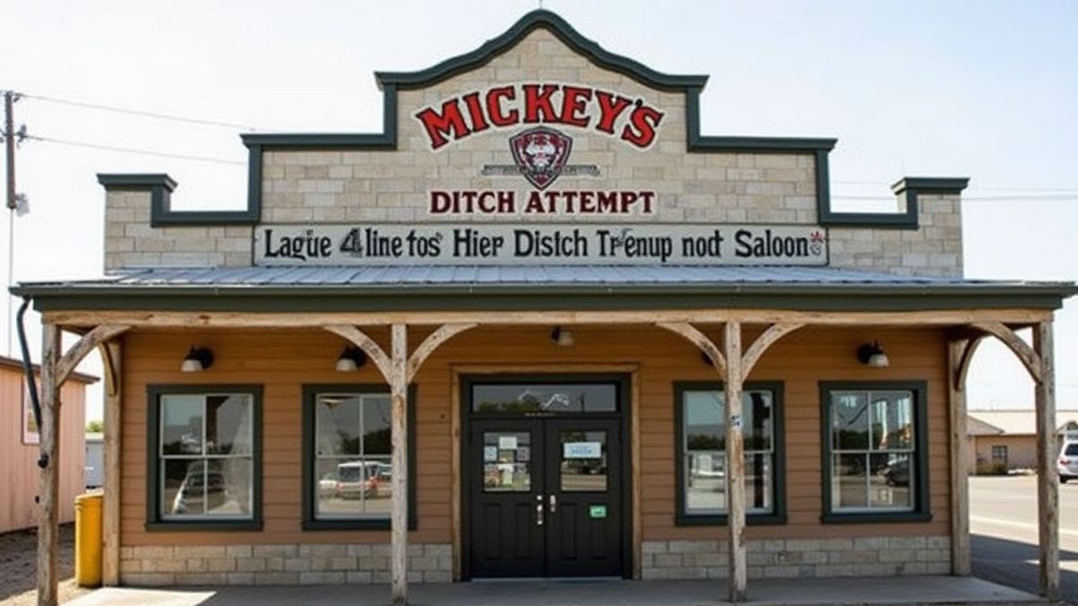 The Mickey's Last Ditch Attempt Saloon