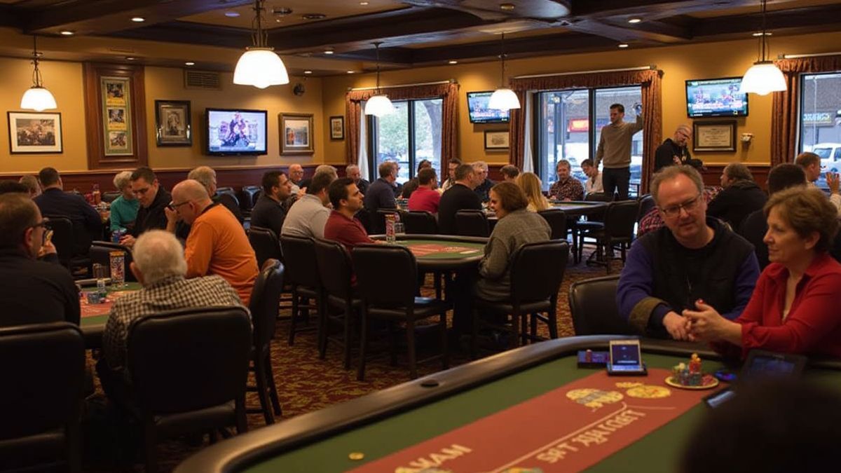 Kegler's Poker Room at Wildcard Sports Bar