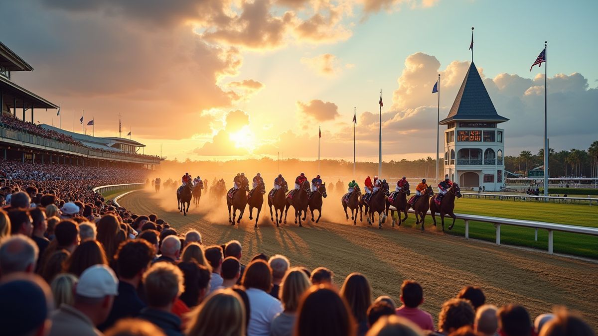 Tampa Bay Downs Racing Poker Golf