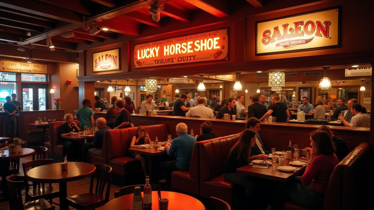 Lucky Horseshoe Saloon Bagatelle
